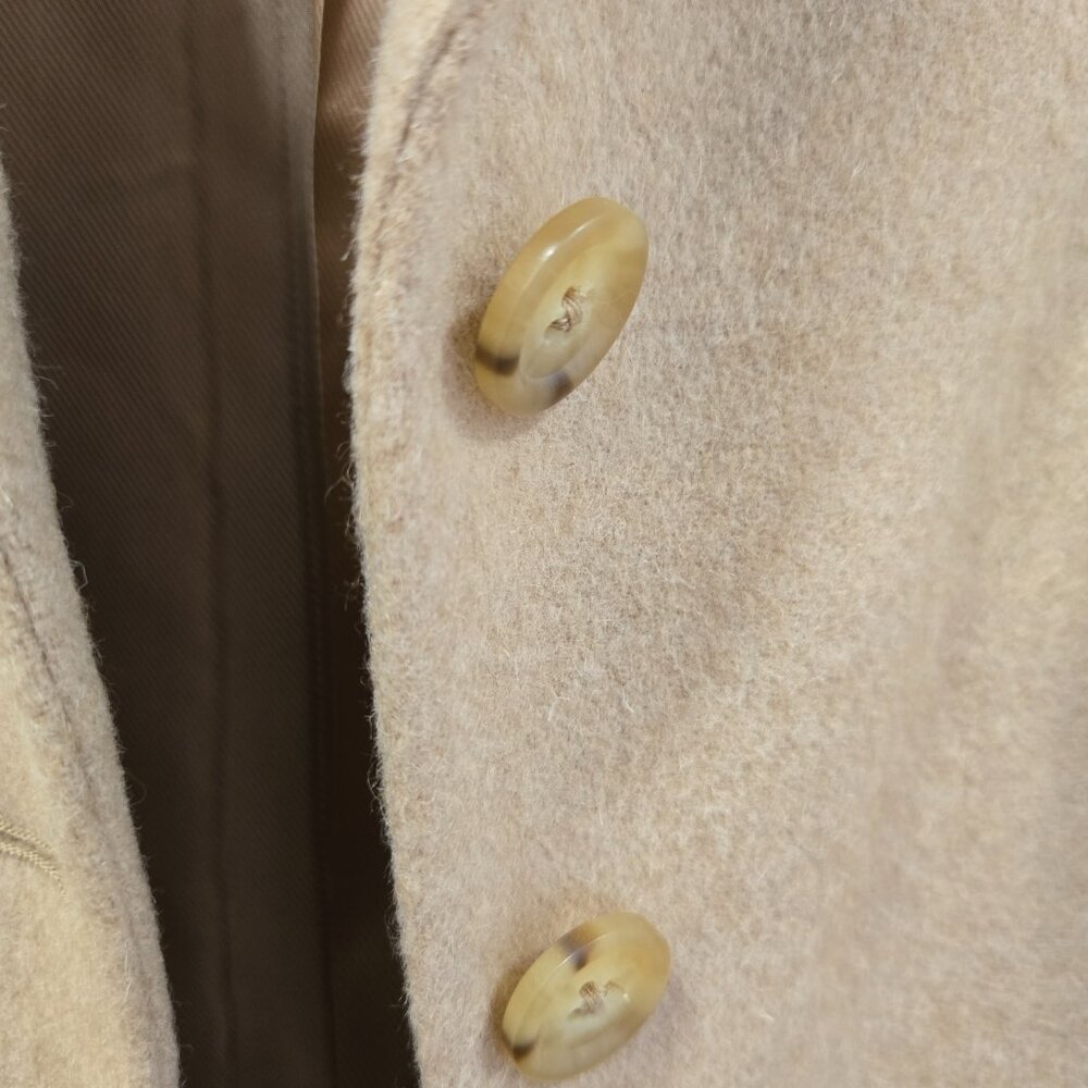 NWT Talbots 100% Camel Hair suit with skirt, size 4P - Picture 4 of 15